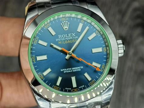 fake rolex milgauss review|rolex milgauss black bezel.